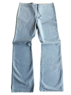 Pantaloni Vintage ONYX anni 90 in cotone. Vita bassa con laccio, gamba ampia
