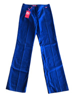 Pantalone Blu Miss Sixty anni 90 Svasato con riga permanente